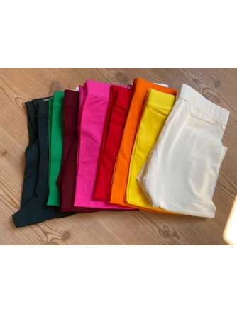 Korte Leggings - Pakke med 8 par i str. XS